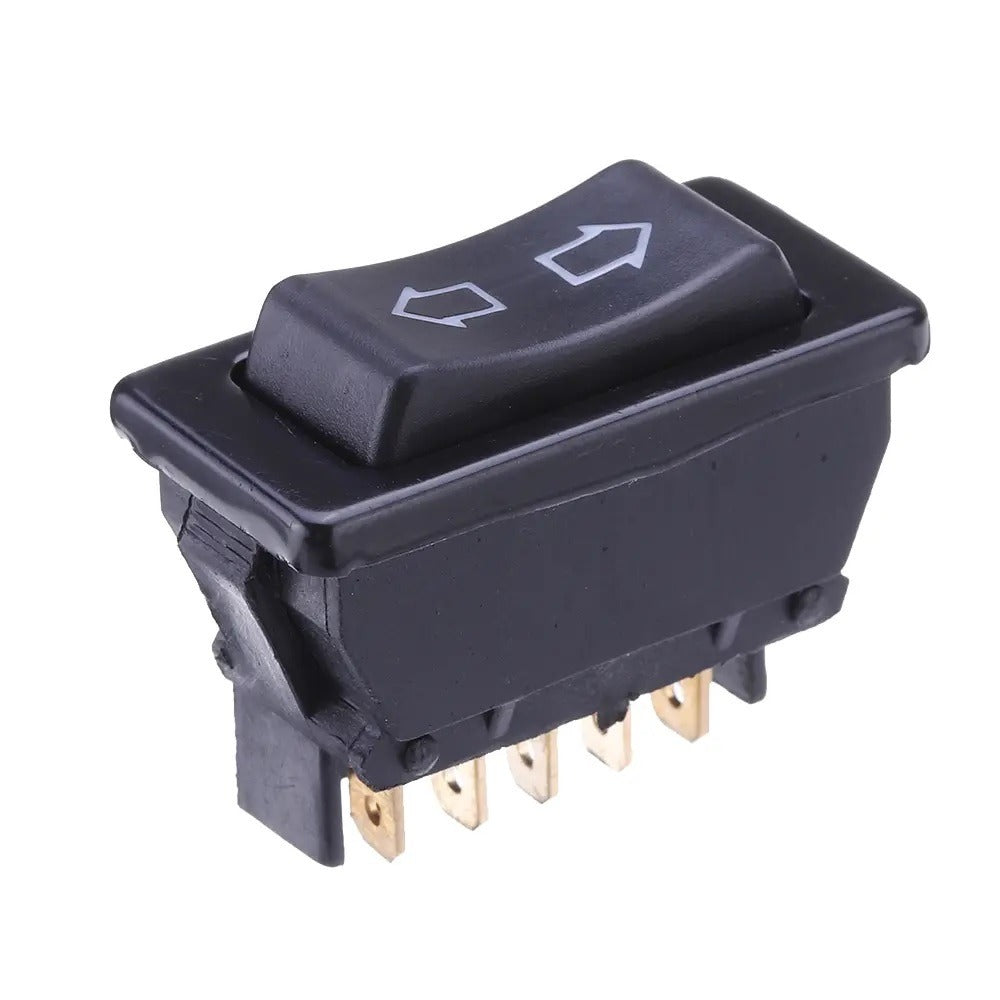 Knipperlicht schakelaar - ON/OFF/ON - 12V - DPDT Knipperlicht schakelaar - ON/OFF/ON - 12V - DPDT